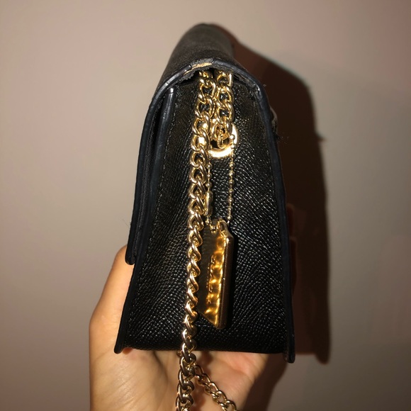 COACH LEATHER BLACK BAG - Picture 7 of 10